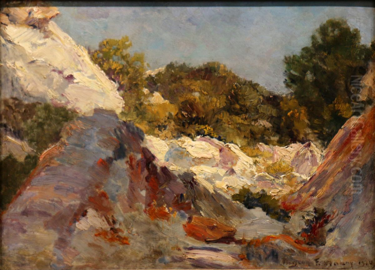 Paysage Provencal Oil Painting by Francois Maury