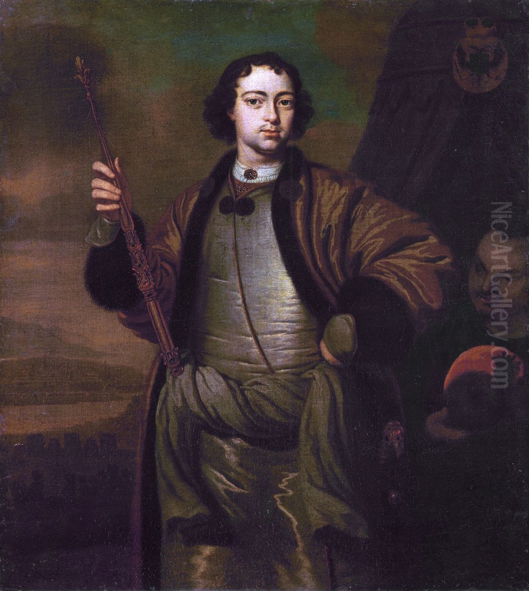 Portrait of Peter the Great Oil Painting by Pieter van der Werff