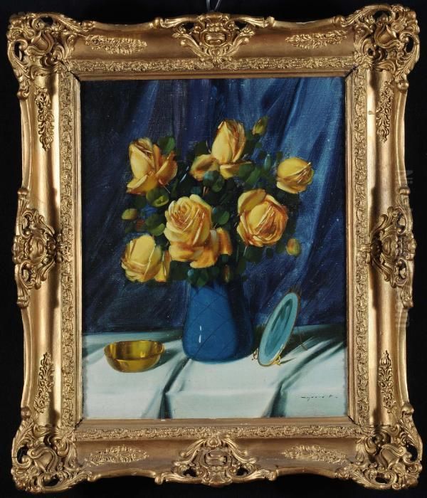 Fiori Oil Painting by Vilmos Murin