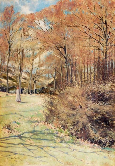 Spring Mood, Gothenburg Oil Painting by Karl Nordstrom