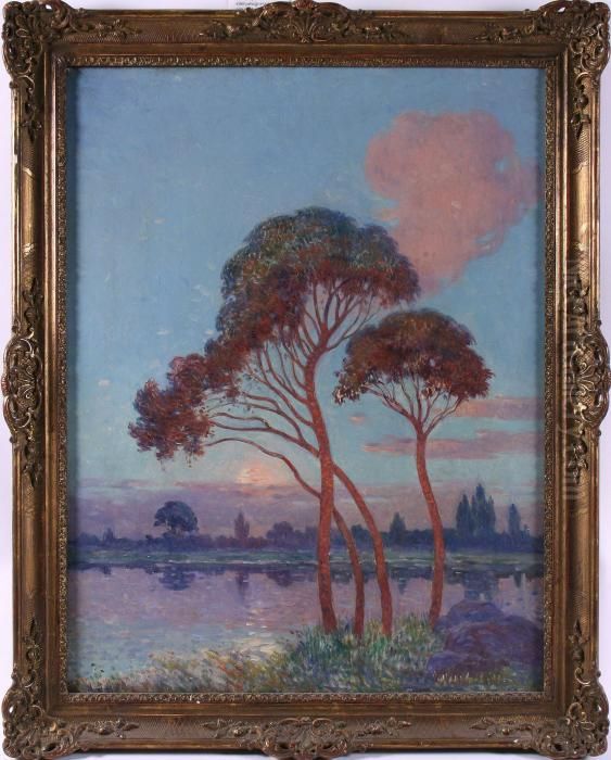 Med Trad Oil Painting by Karl Nordstrom
