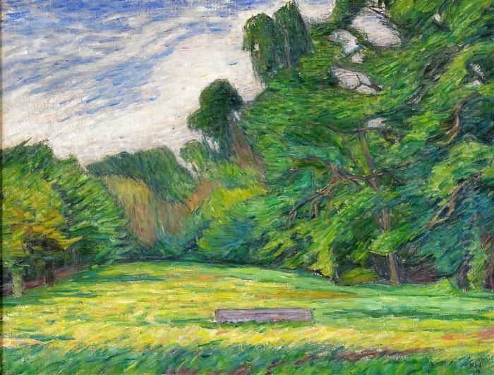 Lovangen - Skarholmen Oil Painting by Karl Nordstrom