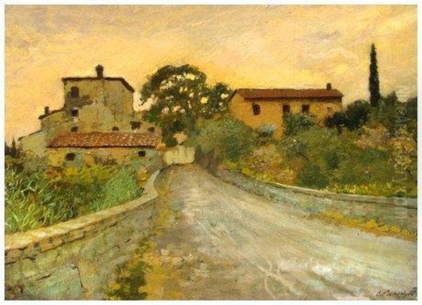 Senza Titolo Oil Painting by Carlo Passigli