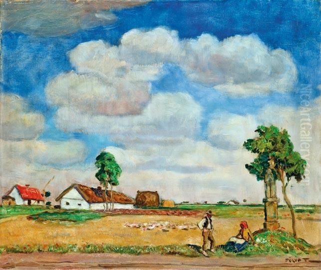 Deli Piheno Oil Painting by Tibor Polya