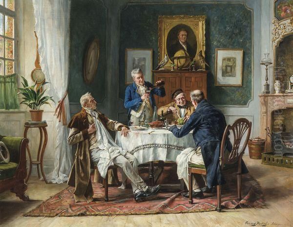 Le Bon Melon Oil Painting by Gerard Portielje