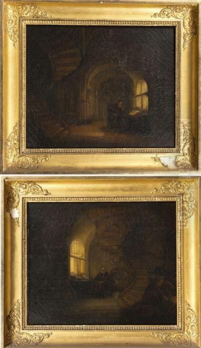 Le Philosophe En Meditation Oil Painting by Harmenszoon van Rijn Rembrandt