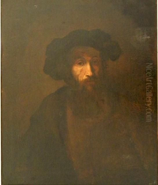 Portrait Of A Man Oil Painting by Harmenszoon van Rijn Rembrandt