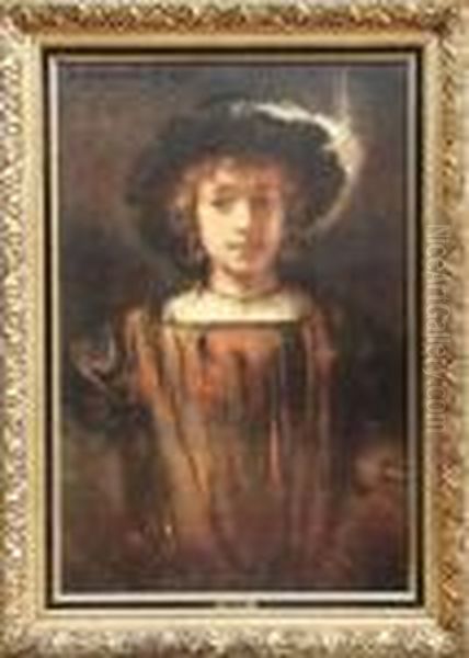 The Artist's Son, Titus Oil Painting by Harmenszoon van Rijn Rembrandt