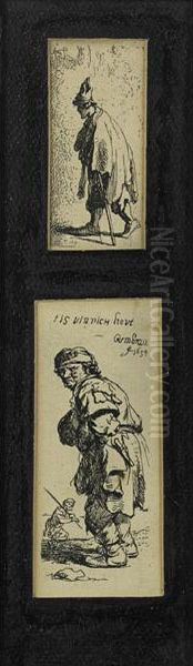 Various Beggars Oil Painting by Harmenszoon van Rijn Rembrandt