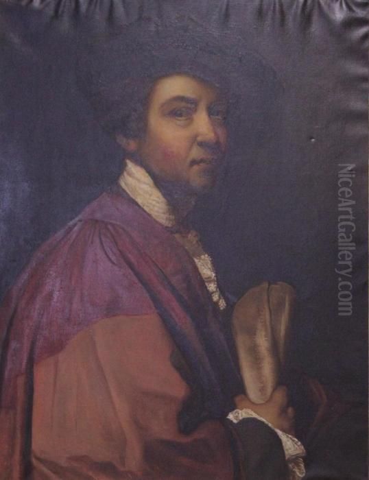Reynolds Self-portrait Oil Painting by Sir Joshua Reynolds