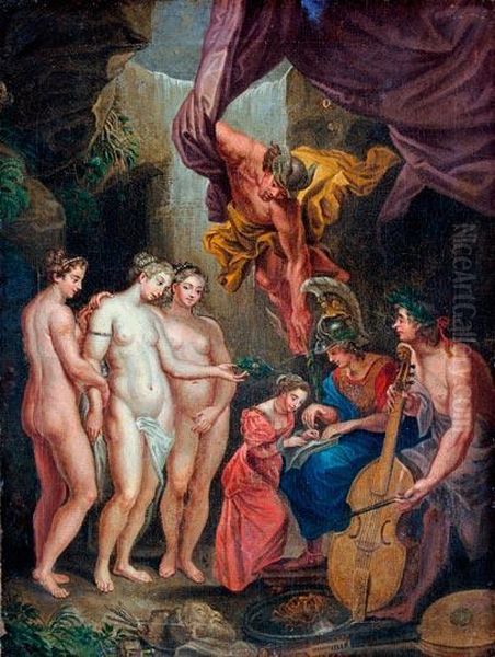 Medici Maria Neveltetese Oil Painting by (studio of) Rubens, Peter Paul