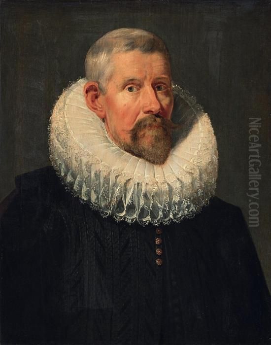 Bildnis Eines Bartigen Mannes Oil Painting by (studio of) Rubens, Peter Paul