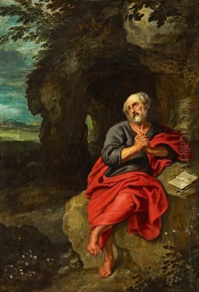 Saint Hieronymus Oil Painting by (studio of) Rubens, Peter Paul