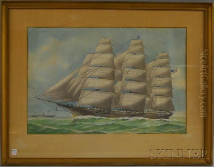 Romance Of The Sea Oil Painting by Edward John Russell