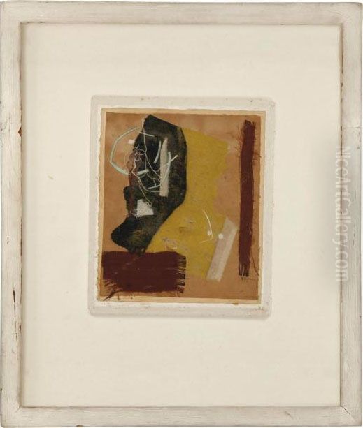 Untitled Oil Painting by Anne Ryan