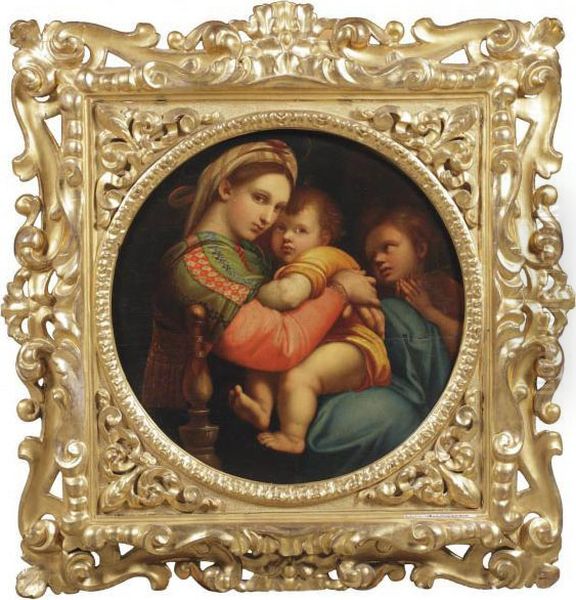 The Madonna Della Seggiola Oil Painting by Raphael