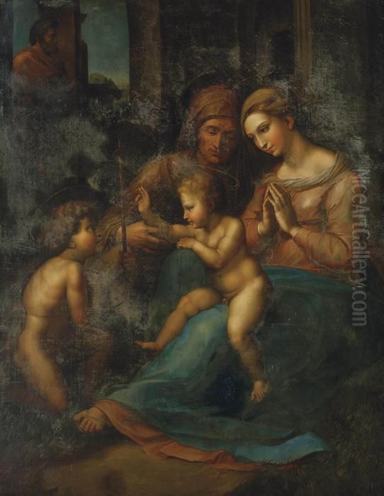 The Madonna Del Divino Amore Oil Painting by Raphael