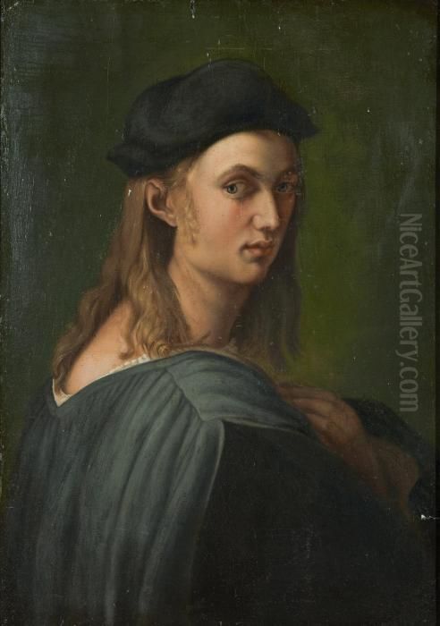 Portratt Forestallande Bindo Altoviti Oil Painting by Raphael