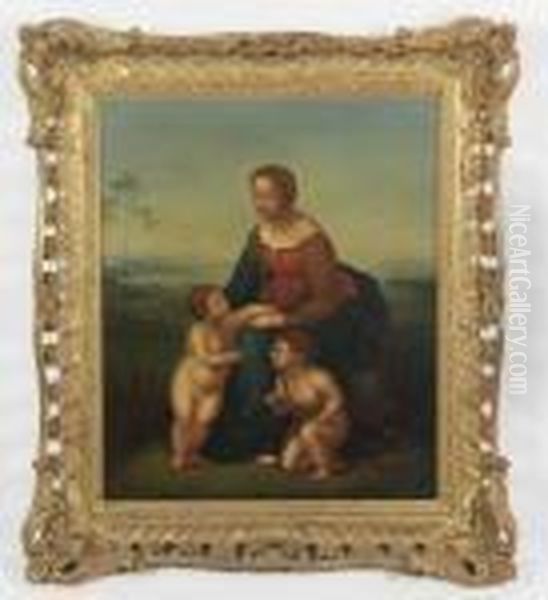 La Vierge Au Jardin Oil Painting by Raphael