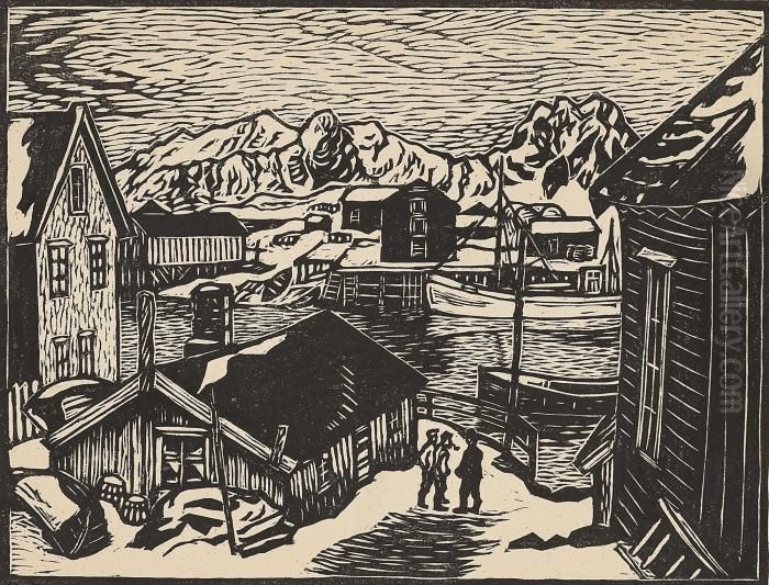 Oen Lillemolla I Oil Painting by John Savio