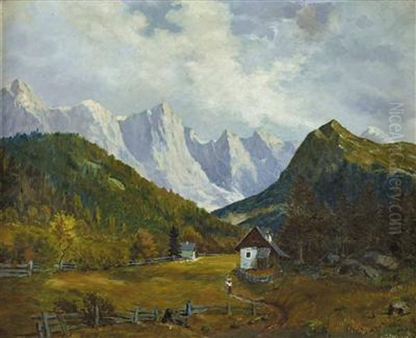 Julische Alpen Oil Painting by Reinhart Schinzel