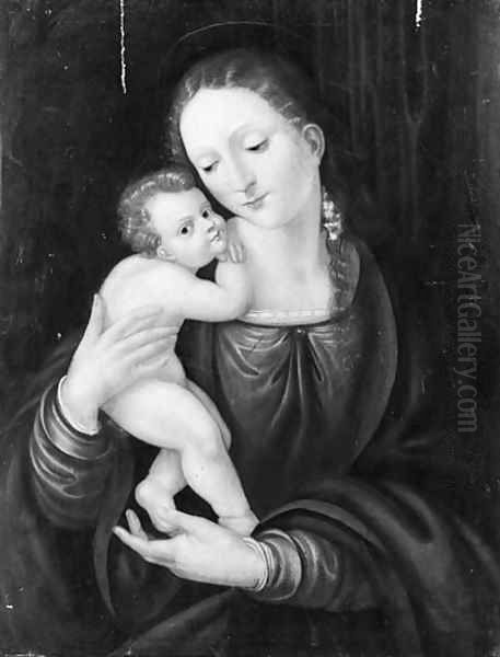 The Madonna and Child Oil Painting by Peter Candid