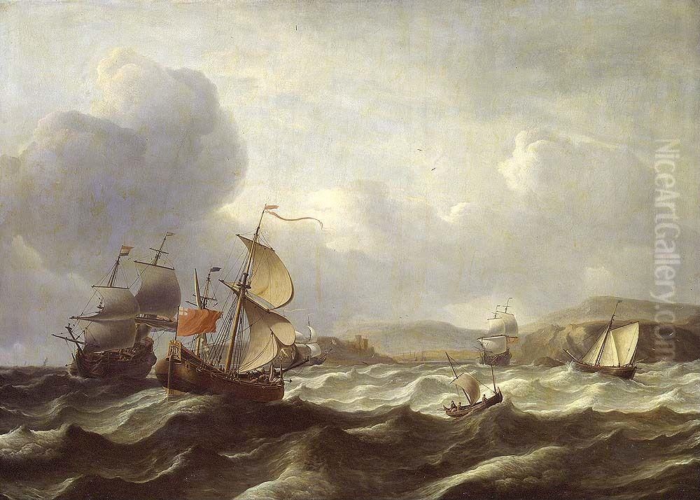 Marine Oil Painting by Aernout Smit