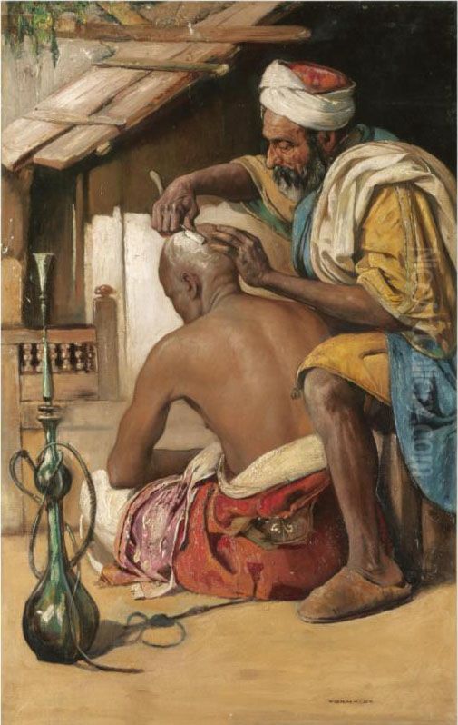 Driemaster Nereus, Onder 
Gezagvoering Van H.f. Planter En De Loosboot Van Maas Goeree En 
Brouwershave Oil Painting by Jacob Spin