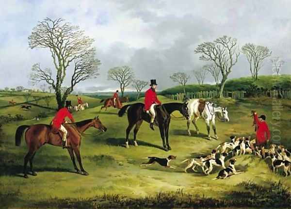 The Kill Oil Painting by John Dalby