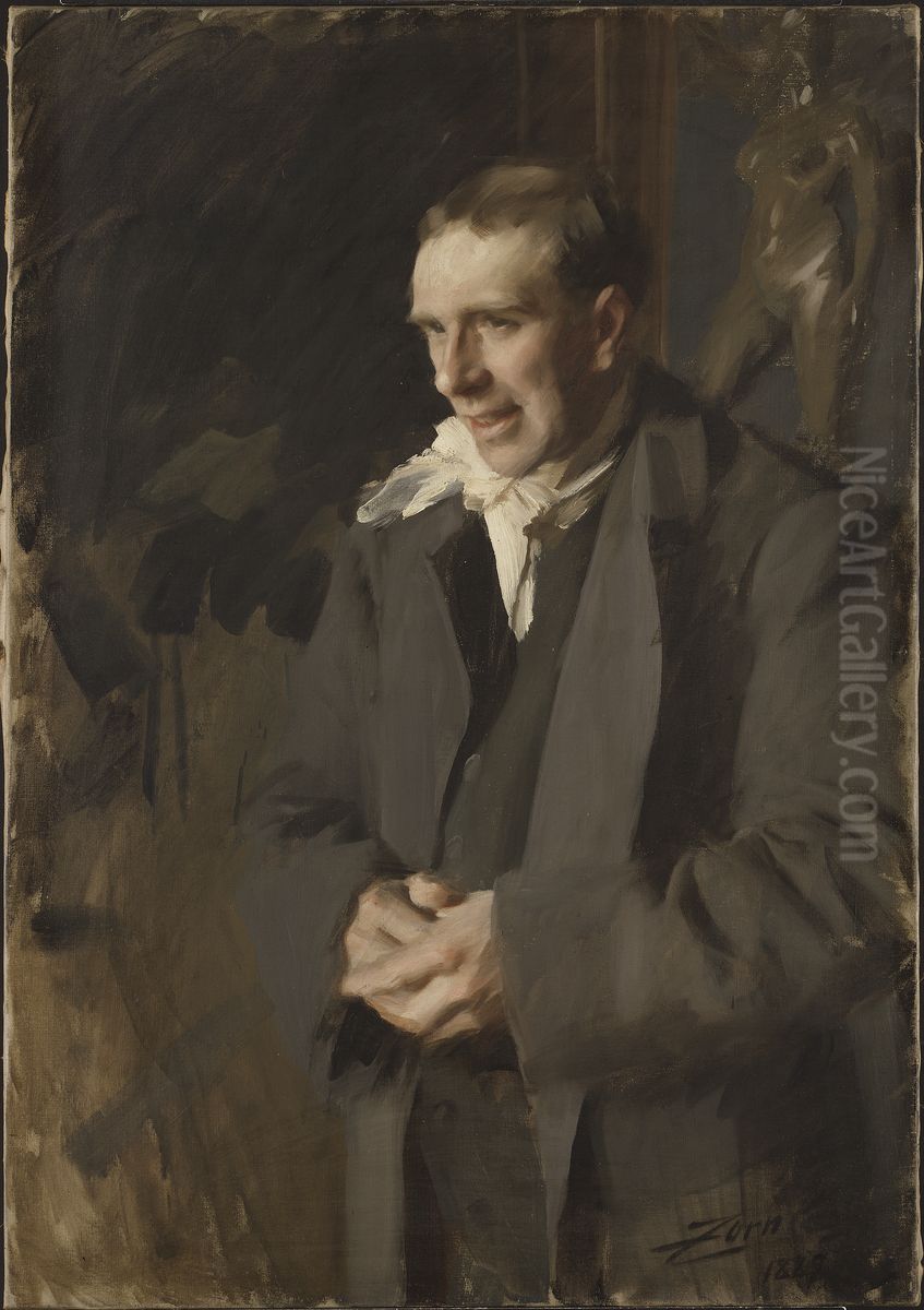 Coquelin Cadet Oil Painting by Anders Zorn