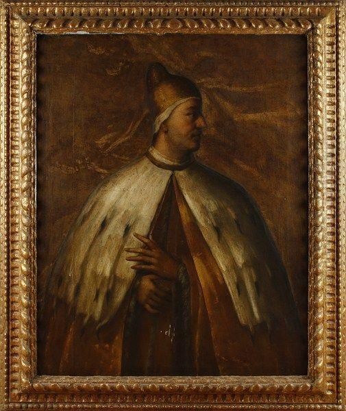 Portrait D'un Doge Oil Painting by Jacopo Tintoretto (Robusti)