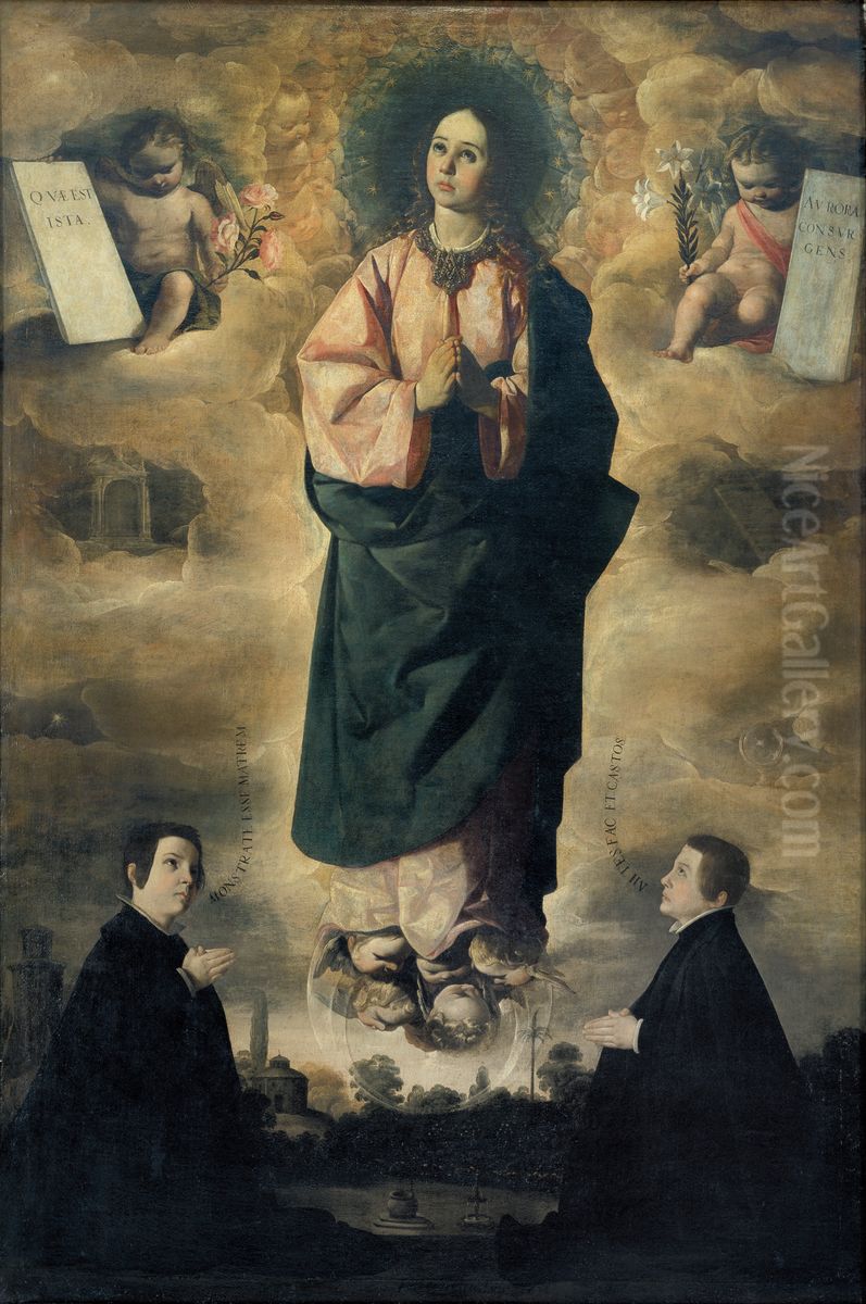 Immaculate Conception Oil Painting by Francisco De Zurbaran