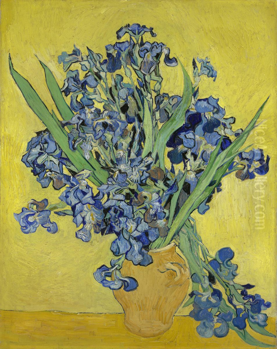 Irises Oil Painting by Vincent Van Gogh
