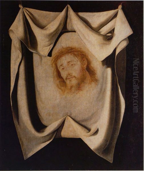 The Holy Face Oil Painting by Francisco De Zurbaran