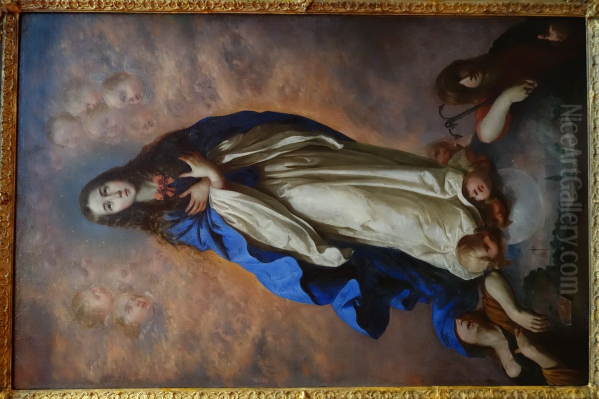 The Immaculate Conception Oil Painting by Francisco De Zurbaran