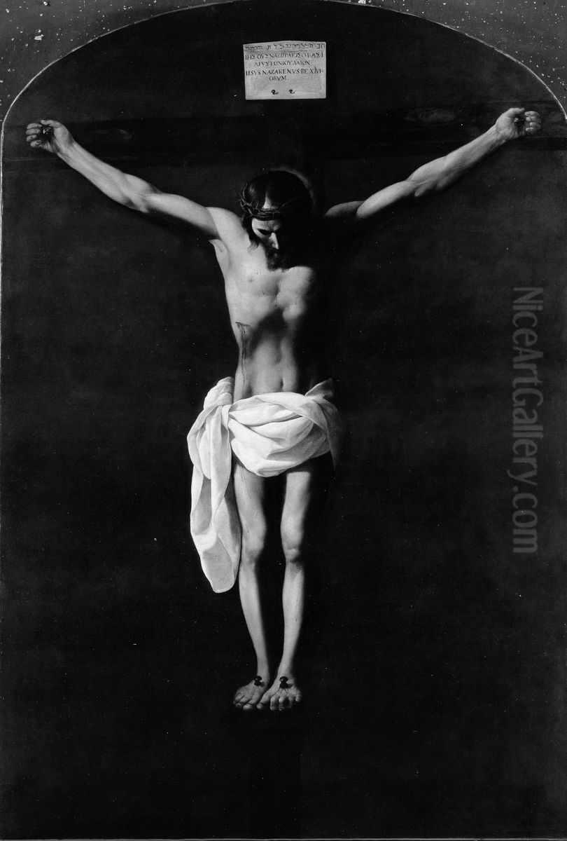 The Crucifixion Oil Painting by Francisco De Zurbaran