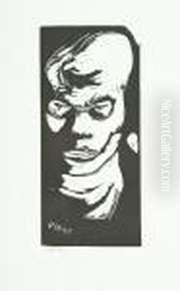 Il Filosofo Oil Painting by Lorenzo Viani