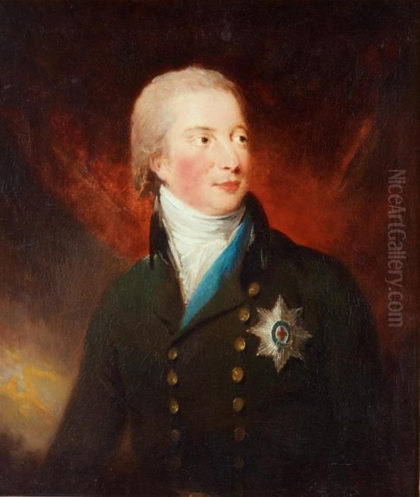 Hertig William Fredrik Av Gloucester Oil Painting by Carl Fredrik Von Breda