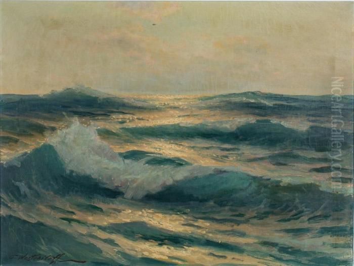 Seascape Oil Painting by Constantin Alexandr. Westchiloff