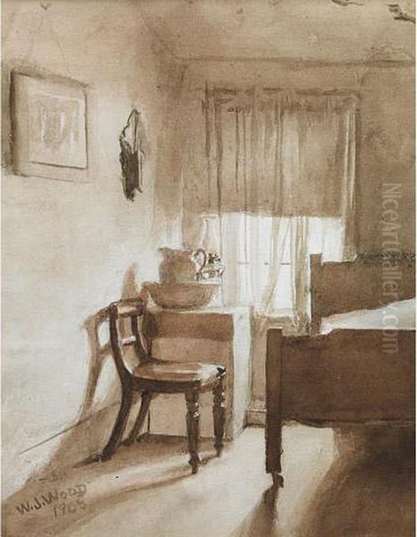 The Room Oil Painting by William John Wood