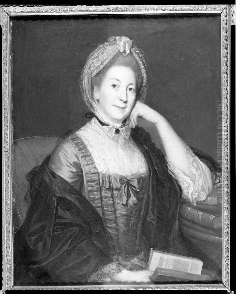 Portrait Of A Lady Oil Painting by Johann Zoffany