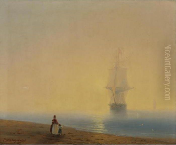 The Return Oil Painting by Ivan Konstantinovich Aivazovsky
