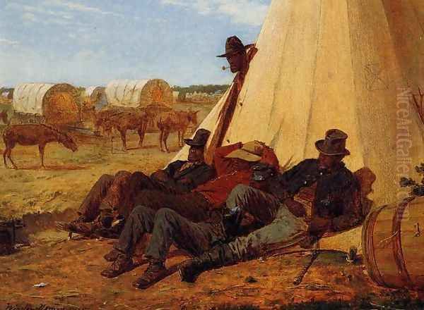 The Bright Side Oil Painting by Blaise Alexandre Desgoffe