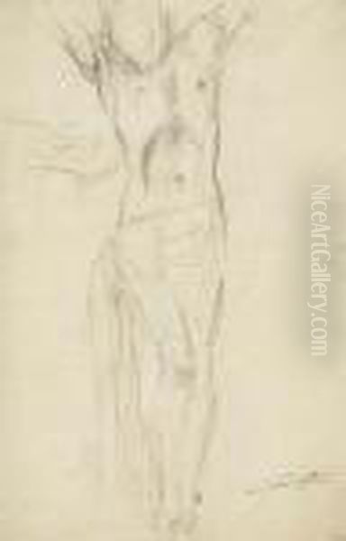 Kreuzigung Oil Painting by Lovis (Franz Heinrich Louis) Corinth