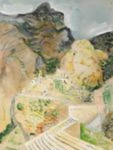 La Citta Morte Oil Painting by Isaac Grunewald