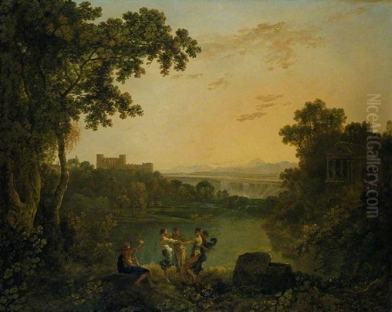 Apollo and the Seasons Oil Painting by Richard Wilson