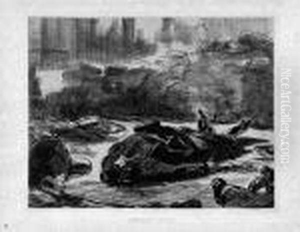 Guerre Civile. 1871-1873. Oil Painting by Edouard Manet