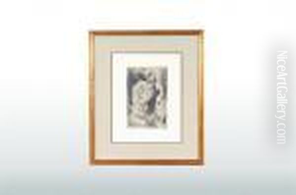 El Payaso Oil Painting by Jose Clemente Orozco