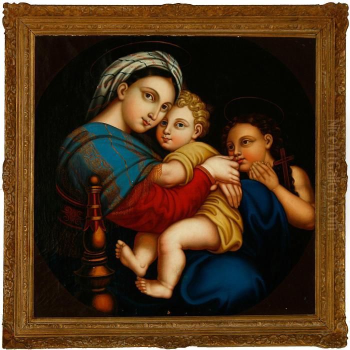Madonna Della Sedia Oil Painting by Raphael