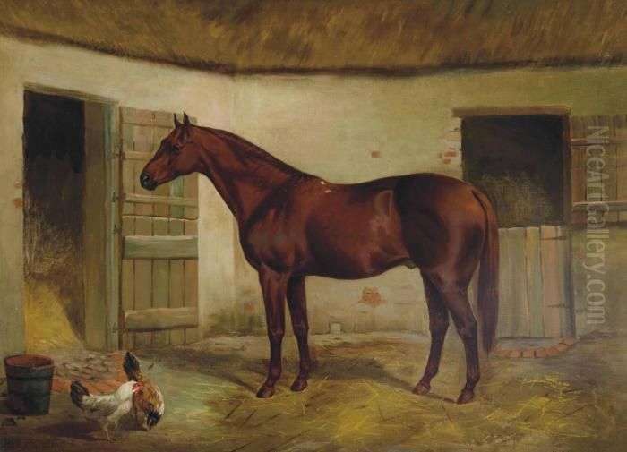 Red Prince Ii Oil Painting by Nassau Blair Browne